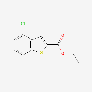 molecular formula C11H9ClO2S B1388824 Ethyl 4-Chloro-1-benzothiophene-2-carboxylate CAS No. 1207537-67-4