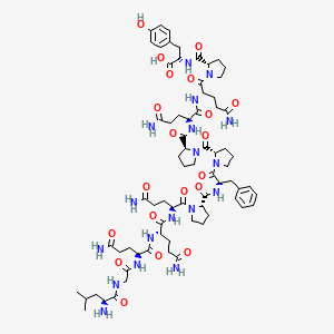 molecular formula C71H102N18O20 B13888376 Gliadin p31-43 