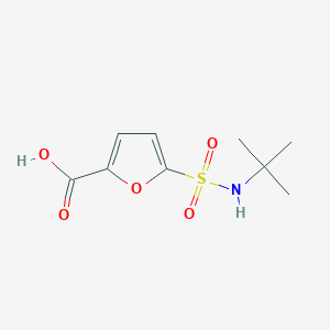 5-(Tert-butylsulfamoyl)furan-2-carboxylic acid