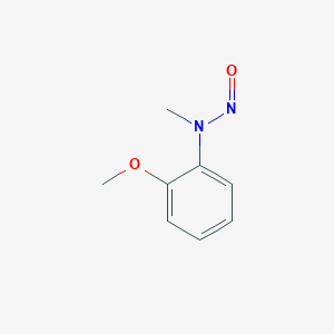 molecular formula C8H10N2O2 B13888458 2-Methoxy-N-methyl-N-nitrosobenzenamine CAS No. 20451-54-1