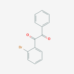 molecular formula C14H9BrO2 B13888660 1-(2-bromophenyl)-2-phenyl-1,2-Ethanedione CAS No. 36081-67-1