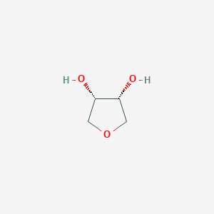 molecular formula C4H8O3 B138893 cis-Tetrahydrofuran-3,4-diol CAS No. 4358-64-9