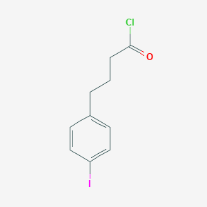 molecular formula C10H10ClIO B13889327 4-(4-Iodophenyl)butanoyl chloride 