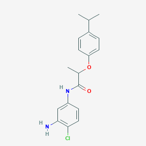 N-(3-Amino-4-chlorophenyl)-2-(4-isopropylphenoxy)-propanamide