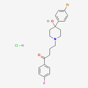 molecular formula C21H24BrClFNO2 B13889416 Bromperidol hydrochloride 