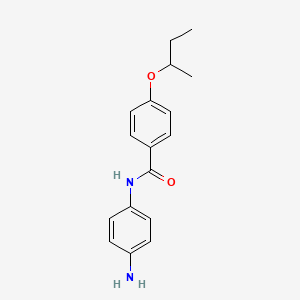 N-(4-Aminophenyl)-4-(sec-butoxy)benzamide