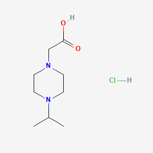 (4-Isopropyl-piperazin-1-YL)-acetic acid hydrochloride