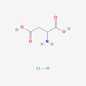 molecular formula C4H8ClNO4 B13889687 2-aminobutanedioic Acid Hydrochloride CAS No. 40149-75-5