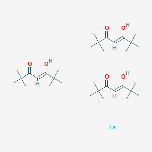 molecular formula C33H60LaO6 B13889713 Tris(2,2,6,6-tetramethyl-3,5-heptanedionato)lanthanum 