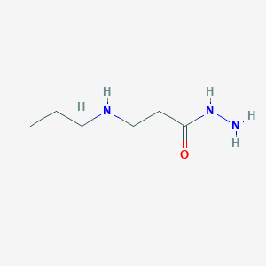 molecular formula C7H17N3O B1388974 3-(Sec-butylamino)propanohydrazide CAS No. 22411-65-0