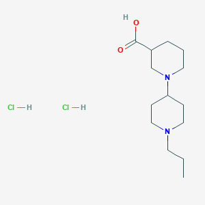1'-Propyl-[1,4']bipiperidinyl-3-carboxylic acid dihydrochloride