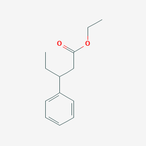 molecular formula C13H18O2 B13889930 Ethyl 3-phenylpentanoate 