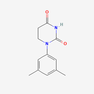molecular formula C12H14N2O2 B13889940 1-(3,5-Dimethylphenyl)dihydropyrimidine-2,4(1H,3H)-dione CAS No. 871504-35-7