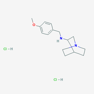 (1-Aza-bicyclo[2.2.2]oct-3-YL)-(4-methoxy-benzyl)-amine dihydrochloride