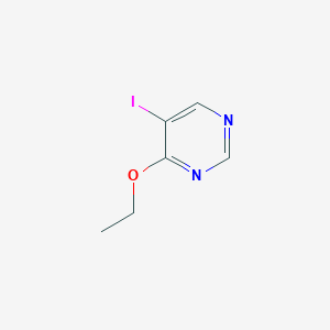 molecular formula C6H7IN2O B13889988 4-Ethoxy-5-iodopyrimidine 