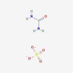 molecular formula CH4N2O5S-2 B13889993 urea;sulfate 