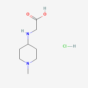 (1-Methyl-piperidin-4-ylamino)-acetic acid hydrochloride