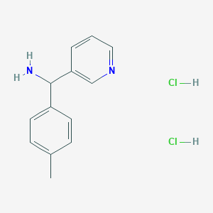 c-Pyridin-3-yl-c-p-tolyl-methylamine dihydrochloride