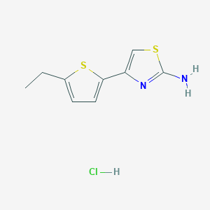 4-(5-Ethyl-thiophen-2-yl)-thiazol-2-ylamine hydrochloride
