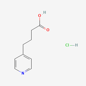 molecular formula C9H12ClNO2 B1389027 4-Pyridin-4-YL-butyric acid hydrochloride CAS No. 71879-56-6