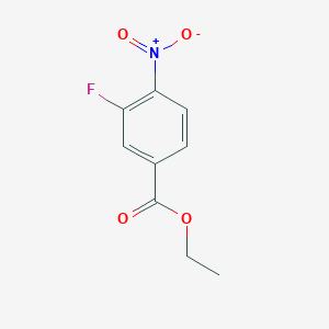 molecular formula C9H8FNO4 B1389031 Ethyl 3-Fluoro-4-nitrobenzoate CAS No. 914347-91-4