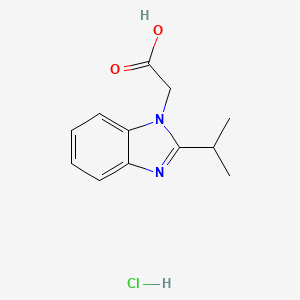 (2-Isopropyl-benzoimidazol-1-YL)-acetic acid hydrochloride