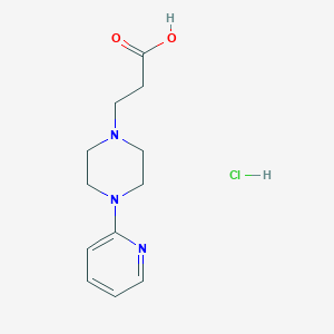 3-(4-Pyridin-2-YL-piperazin-1-YL)-propionic acid hydrochloride
