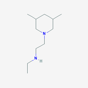 N-[2-(3,5-Dimethylpiperidin-1-YL)ethyl]-N-ethylamine