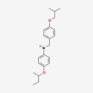 4-(Sec-butoxy)-N-(4-isobutoxybenzyl)aniline