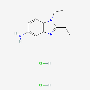 1,2-Diethyl-1h-benzoimidazol-5-ylamine dihydrochloride