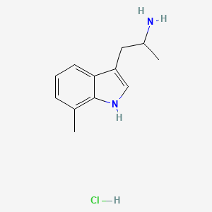 1-Methyl-2-(7-methyl-1H-indol-3-YL)-ethylamine hydrochloride