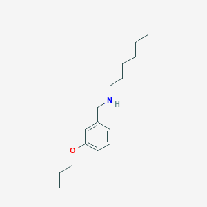 N-(3-Propoxybenzyl)-1-heptanamine