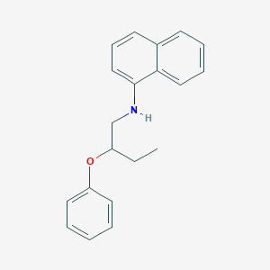N-(2-Phenoxybutyl)-1-naphthalenamine