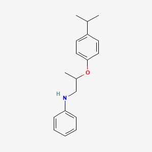 N-[2-(4-Isopropylphenoxy)propyl]aniline