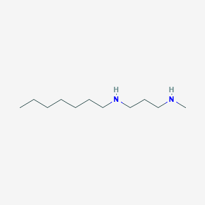 molecular formula C11H26N2 B1389100 N1-Heptyl-N3-methyl-1,3-propanediamine CAS No. 1040690-40-1