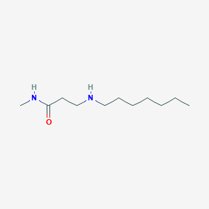 3-(Heptylamino)-N-methylpropanamide