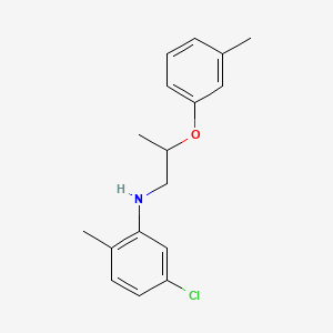 N-(5-Chloro-2-methylphenyl)-N-[2-(3-methyl-phenoxy)propyl]amine
