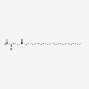 molecular formula C19H40N2O B1389111 3-(Hexadecylamino)propanamide CAS No. 36341-64-7