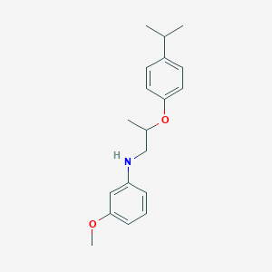 N-[2-(4-Isopropylphenoxy)propyl]-3-methoxyaniline