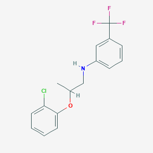 N-[2-(2-Chlorophenoxy)propyl]-3-(trifluoromethyl)aniline