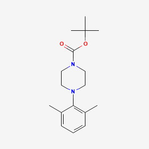 molecular formula C17H26N2O2 B13891272 Tert-butyl 4-(2,6-dimethylphenyl)piperazine-1-carboxylate 