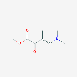 molecular formula C8H13NO3 B13891294 Methyl 4-(dimethylamino)-3-methyl-2-oxobut-3-enoate CAS No. 67751-16-0