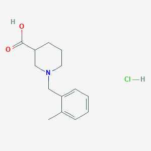 1-(2-Methylbenzyl)piperidine-3-carboxylic acid hydrochloride