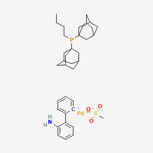molecular formula C37H52NO3PPdS B13891364 CataCXium A Pd G3 