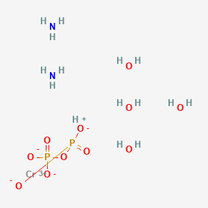 molecular formula CrH15N2O11P2 B138914 Ddp-Cr CAS No. 132201-87-7