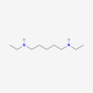 molecular formula C9H22N2 B13891542 N,N'-diethylpentane-1,5-diamine 