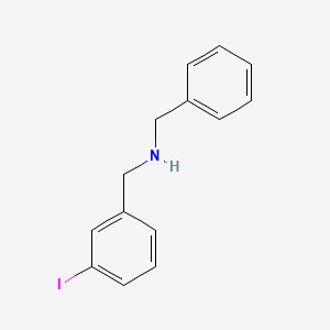 molecular formula C14H14IN B13891846 Benzyl-(3-iodo-benzyl)-amine 