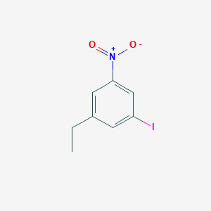 molecular formula C8H8INO2 B13891971 1-Ethyl-3-iodo-5-nitrobenzene 