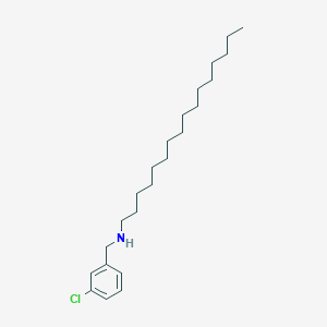 B1389202 N-(3-Chlorobenzyl)-1-hexadecanamine CAS No. 1040688-43-4