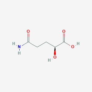 molecular formula C5H9NO4 B13892023 (2S)-5-Amino-2-hydroxy-5-oxopentanoic acid CAS No. 53363-45-4